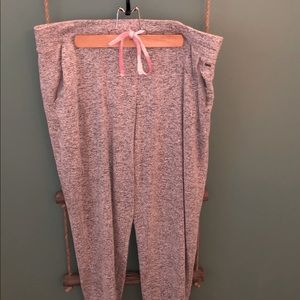 PINK Victoria’s Secret Gray Joggers- Large